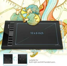 Tablet graficzny XP Pen Star 03 czarny z przodu