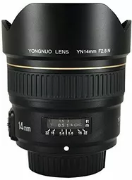 YONGNUO YN14mm F2 8N obiektyw szerokokątny do aparatów Nikon DSLR