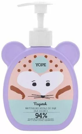 yope naturalne mydlo do rak dla dzieci nagietek