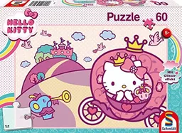 Glitzerpuzzle Prinzessin Kitty 60 Teile Kinderpuzzle Hello Kitty 60 Teile Glitzerpuzzle Prinzessin Kitty 60 Teile Kinderpuzzle Hello Kitty 60 Teile