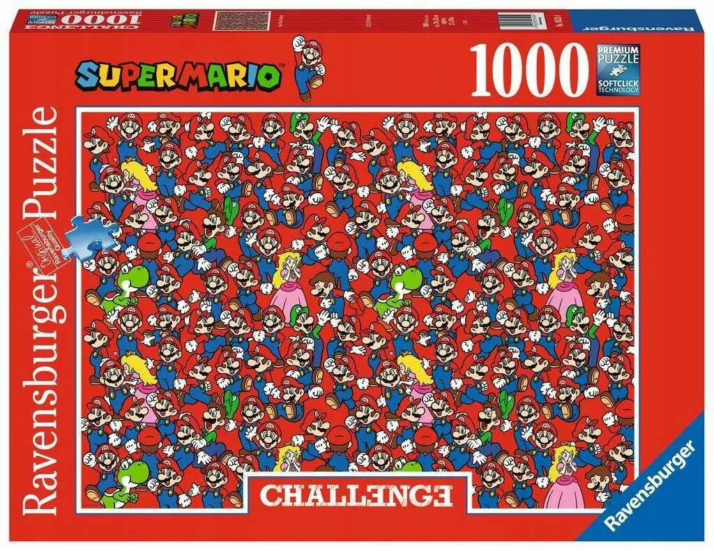 puzzle 1000 elementow challenge super mario