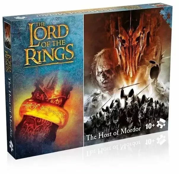 puzzle 1000 lord of the rings host of mordor winning moves