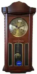 Zegar drewniany mechaniczny ścienny z wahadłem Adler 11002 Zegar drewniany mechaniczny ścienny z wahadłem Adler 11002