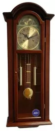 Zegar drewniany mechaniczny ścienny z wahadłem Adler 11070