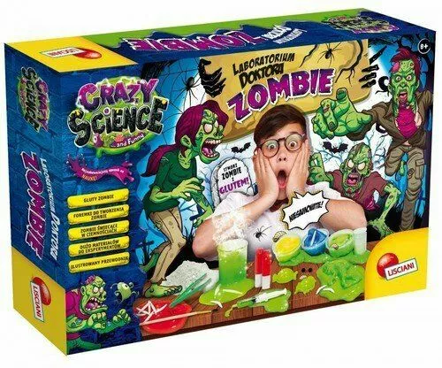 zestaw crazy science laboratorium doktora zombie