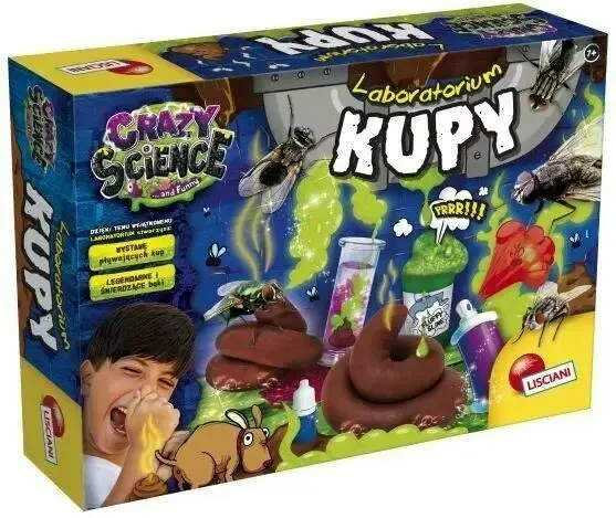 zestaw crazy science oaboratorium kupy