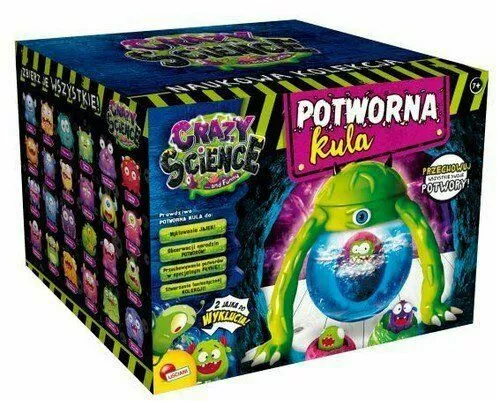 zestaw crazy science potworna kula
