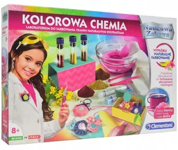 Kolorowa Chemia Nauka Laboratorium Eksperymenty
