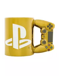 Złoty kubek z uchwytem Dualshock PS4 Złoty kubek z uchwytem Dualshock PS4