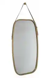 5five Simply Smart Lustro owalne 43x77cm ze skórzanym paskiem