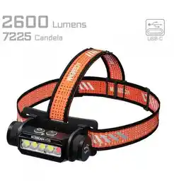 AceBeam Latarka czołowa H35 2600 lm