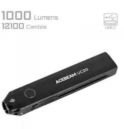 AceBeam Latarka UC20 WR UV 1000 lm USB-C