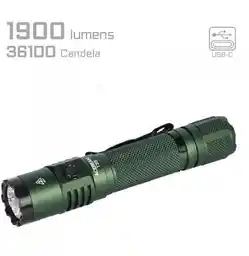 AceBeam Latarki T35 Green 1900 lm USB-C