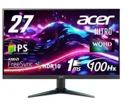 Acer Nitro VG270UEbmiipx 27 2K IPS 100Hz 1ms VRB Gamingowy Monitor LED