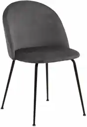 Actona Krzesło Louise Grey tapicerowane