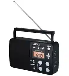 AKAI APR-200 Czarny Radioodbiornik