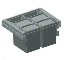 Alveus Albio 50 2x17l 2x1l Sortownik odpadów