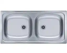 Alveus Basic 70 1008846K satynowy Zlewozmywak prostokątny