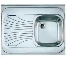 Alveus Classic 30 1009077KP Komora z prawej strony Satynowy Zlewozmywak prostokątny