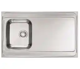 Alveus Classic Pro 70 1130471 Satynowy Stalowy Zlewozmywak prostokątny
