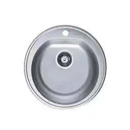Alveus Form 30 1116756K Stalowy Satyna Zlewozmywak okrągły