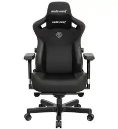 Anda Seat Kaiser 3 L Gamingowy do 150kg Skóra ECO Czarny Fotel gamingowy