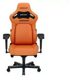 Anda Seat Kaiser 4 XL Gamingowy do 200kg Skóra Eco Pomarańczowy Fotel gamingowy