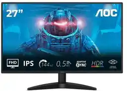 AOC 27B36X 27 IPS Full HD 144Hz 0,5ms MPRT Gamingowy Monitor LED