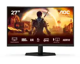 Aoc Monitor C27G42E 27 cali 180Hz Curved VA HDMIx2 DP