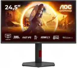 Aoc Monitor Led Q25G4SR 25 2560 x 1440 px Ips Pls