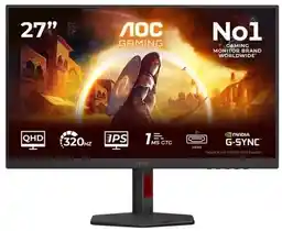 AOC Q27G4SRU 27 2K Fast IPS 320Hz 0,3ms MPRT Gamingowy Monitor LED