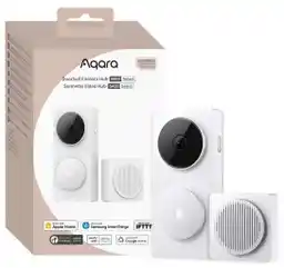 Aqara Wideodomofon Doorbell Camera Hub G410 Select Bezprzewodowy Wi-Fi Biały
