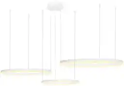 AZzardo Lampa wisząca RING HALO PENDANT 100 80 60 CCT WH REMOTE CONTROL AZ4974