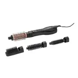 BaByliss AS122E 1200W Jonizacja Zimny nawiew Średnica szczotki 20mm 25mm 38mm 3 poziomy temperatury Suszarko-lokówka