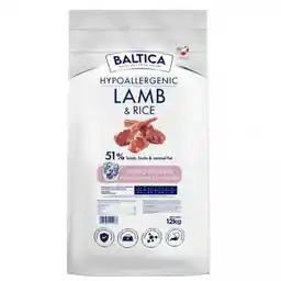 Baltica Karma L/ Xl Jagnięciną Lamb Ryżem Duzych 12Kg