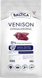 Baltica karma z dziczyzną ryżem dla średnich ras 12kg