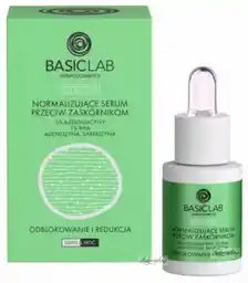 BasicLab Normalizujące serum przeciw zaskórnikom odblokowanie i redukcja 15ml
