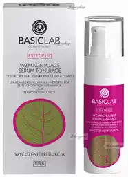 BASICLAB Wzmacniające serum tonujące do skóry naczynkowej i wrażliwej 30ml