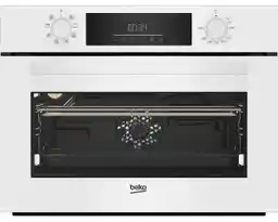 Beko b300 BBCM18300W Termoobieg Białe szkło Piekarnik elektryczny
