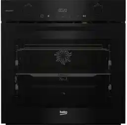 Beko BCBVMS17400KSBS bPro500 Split Cook SteamAdd Termoobieg Czarny Piekarnik elektryczny parowy