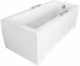 Besco Modern wanna prostokątna 120x70 cm biała