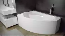 Besco Rima 130x85cm wanna asymetryczna lewa