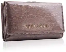 Betlewski Portfel damski ZBPD-BS-108 SZARY