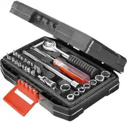 Black decker Zestaw kluczy nasadowych i bitów A7142-XJ 31 elementów