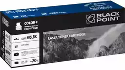 Black Point LCBPS506LBK zamiennik CLT K506L czarny toner do Samsung CLP 680, CLX 6260