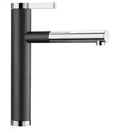 Blanco Bateria Linee-S Silgranit-Look Chrom-czarny 526171