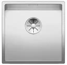 Blanco CLARON 400-U 523385 Stalowy Srebrny Zlewozmywak kwadratowy