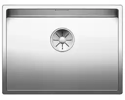 Blanco CLARON 550-IF 521578 Stalowy Srebrny Zlewozmywak prostokątny