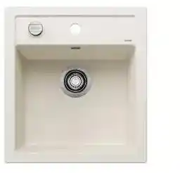Blanco DALAGO 45 527059 Granitowy Biały Zlewozmywak prostokątny