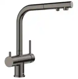 Blanco FONTAS-S II 527737 Satynowy Ciemny Stalowy Bateria do filtrowania wody